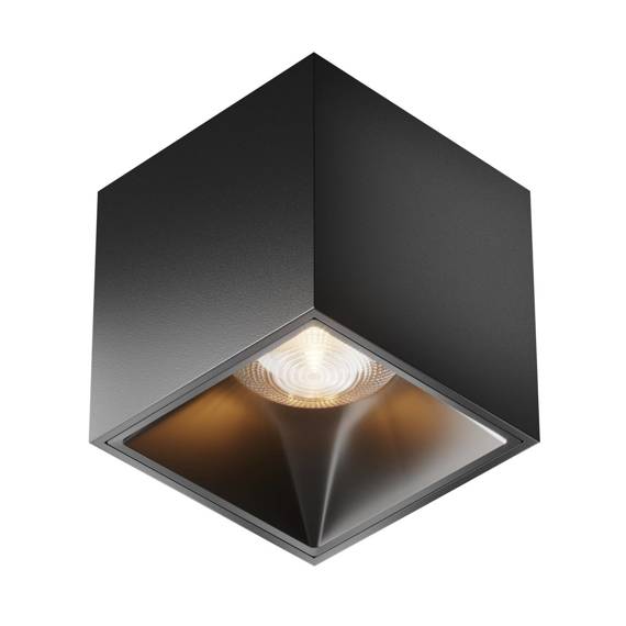 Alfa LED sufitowy plafon czarny (C065CL-L12B3K-D) - Maytoni