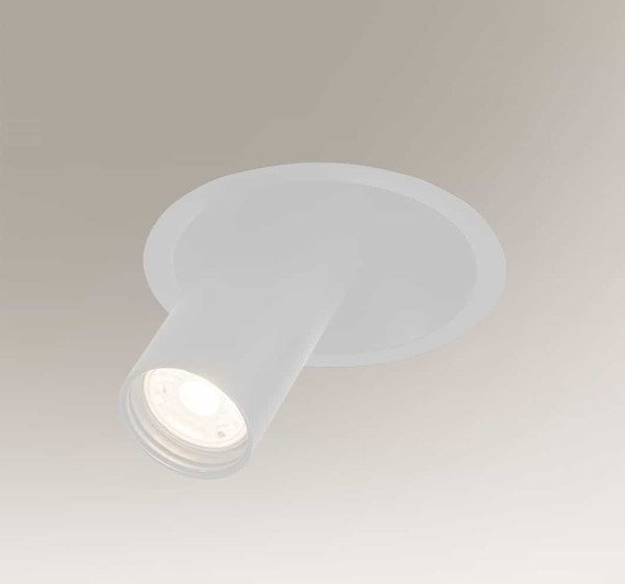 Lampa wpuszczana regulowana Shilo Yakumo 7805 Biała