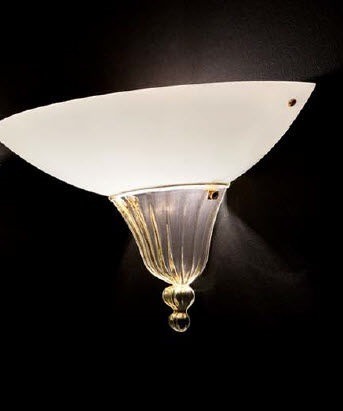 Vintage POISON Lampa Ścienna bianco/cristallo NISKA CENA