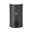 ASTON K1 BLACK/GOLD natynkowa lampa ścienna czarny (1148/K1) - Emibig