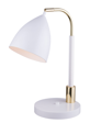 Lampa biurkowa Amplex Iva 0612 biało-złota